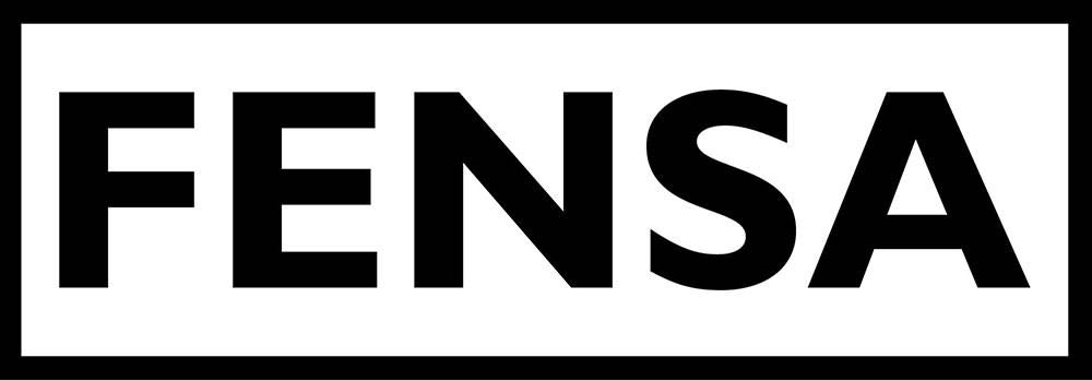 FENSA registered installer logo in black and white